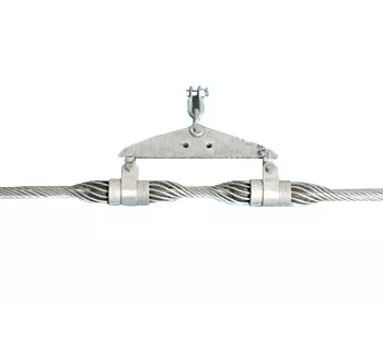  OPGW Double Preformed/Helical Suspension Clamp