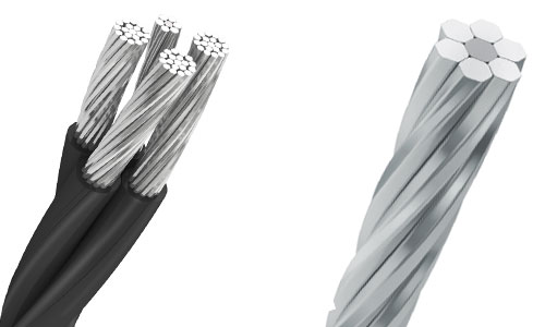 Aerial Bundled Cable ACSR Conductor Rabbit Hare for Botswana