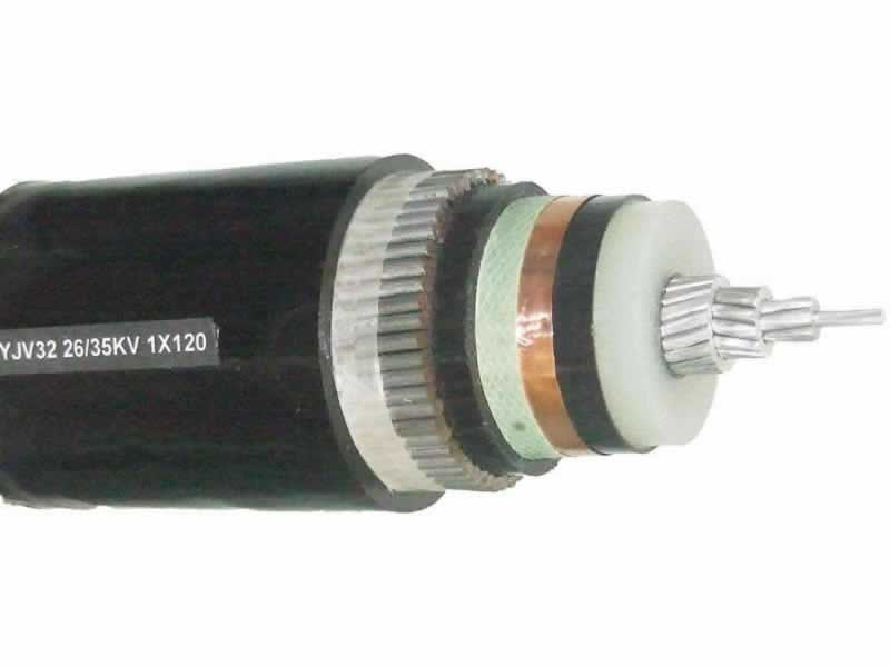 What are the characteristics of high voltage power cables