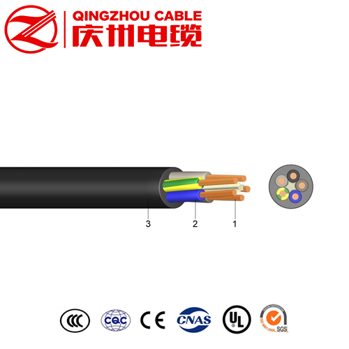 H05RR-F Rubber Sheathed Cable for Weak Mechanical Stress - Image 3