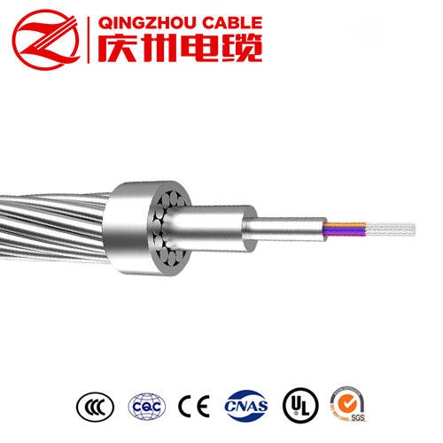 Central AL-covered Stainless Steel Tube OPGW Cable