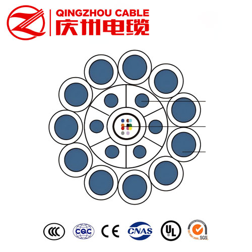 Lightning Resistant OPGW Cable – Compressed Wires with Central Stainless Steel